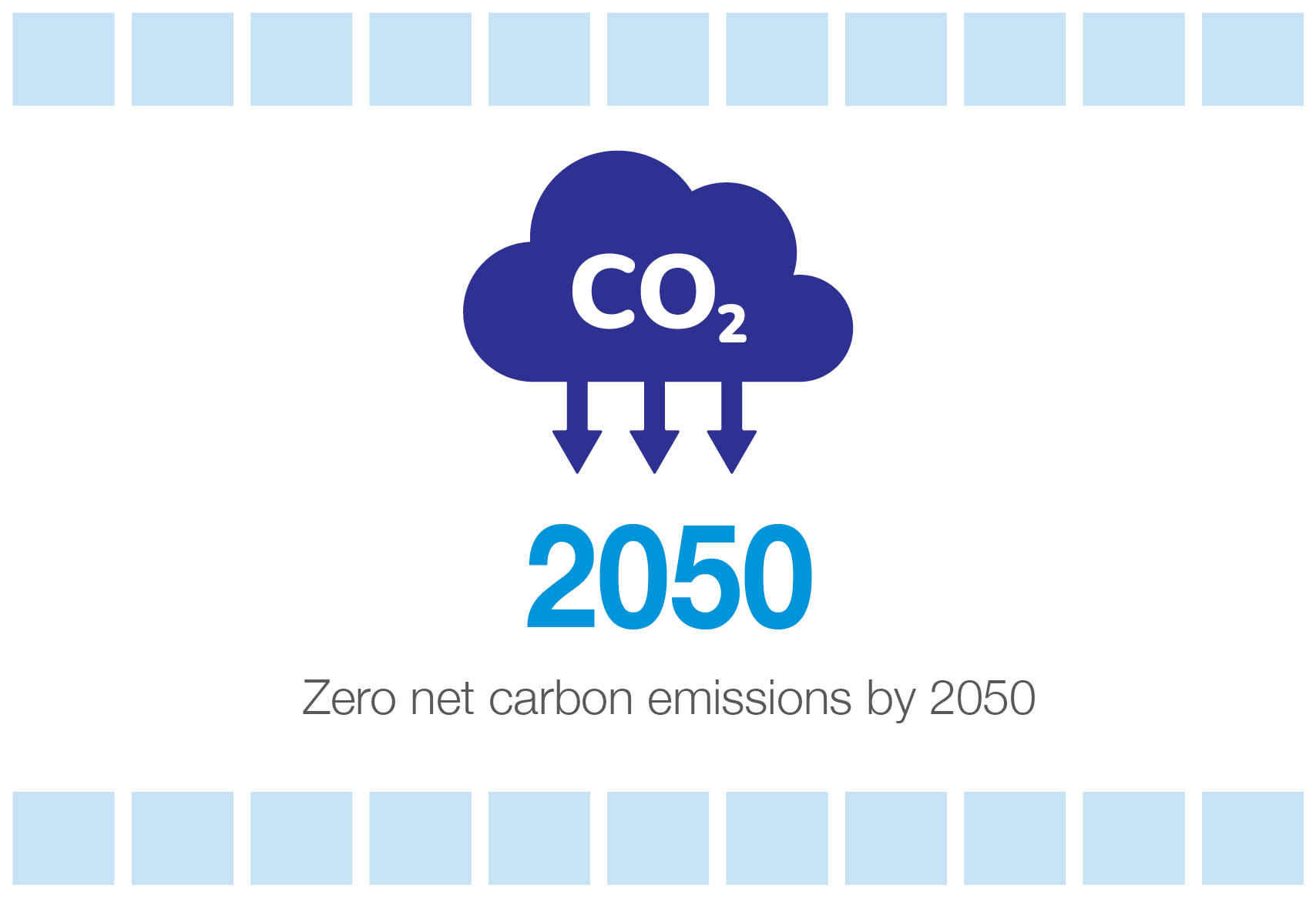 圖示 - 到 2050 年實現淨零碳排放